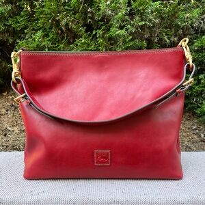 Dooney & Bourke Red Hobo Bag